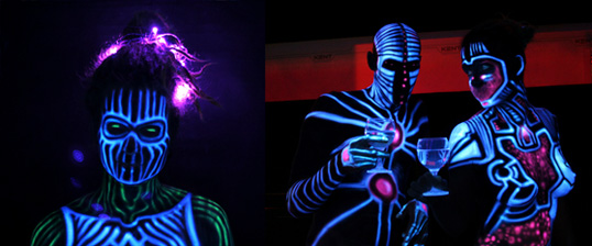 UV bodypainting by alientjedna