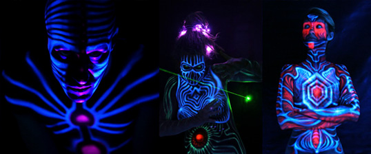 UV bodypainting by alientjedna